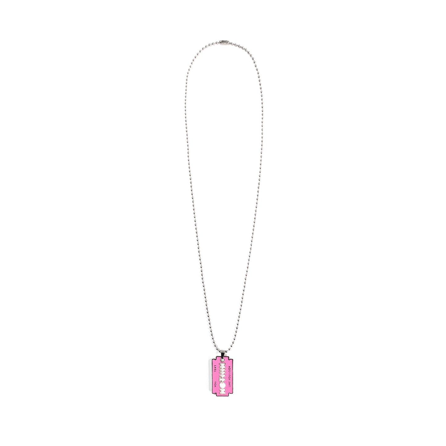 Pink + White Necklace